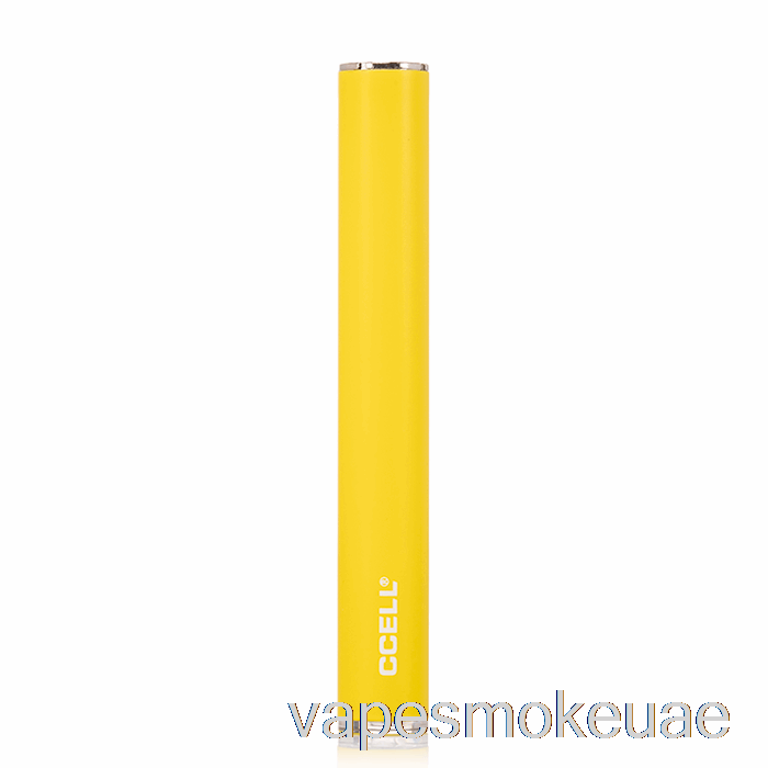 Vape Uae Ccell M3 بطارية قلم Vape أصفر غير لامع